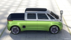 Volkswagen mostra i render di un ID. Buzz versione pickup Volkswagen mostra i render di un ID. Buzz versione pickup