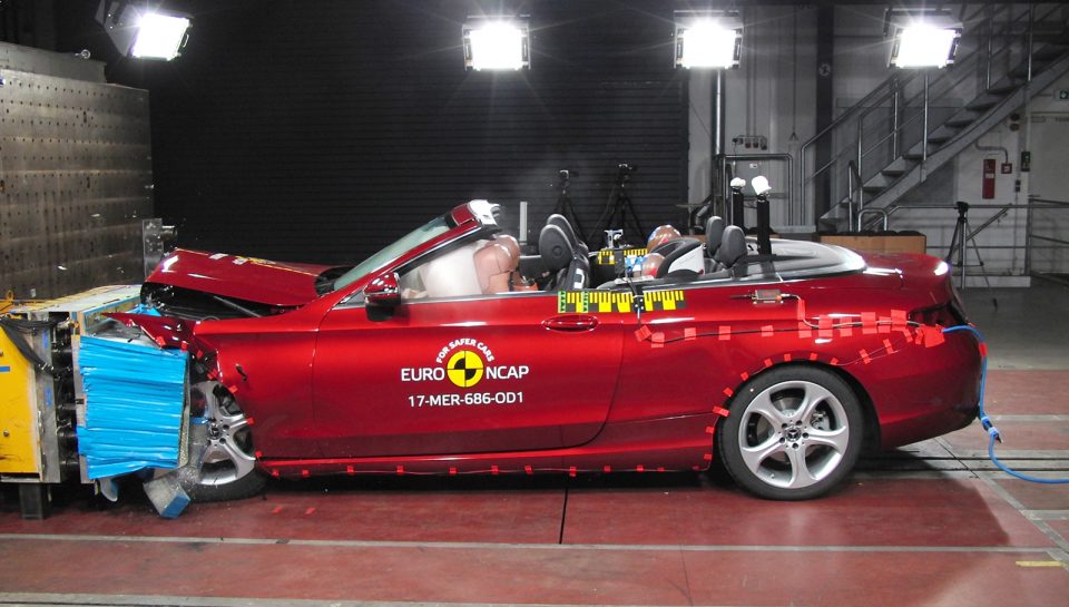 Mercedes classe C Cabrio Euro NCAP