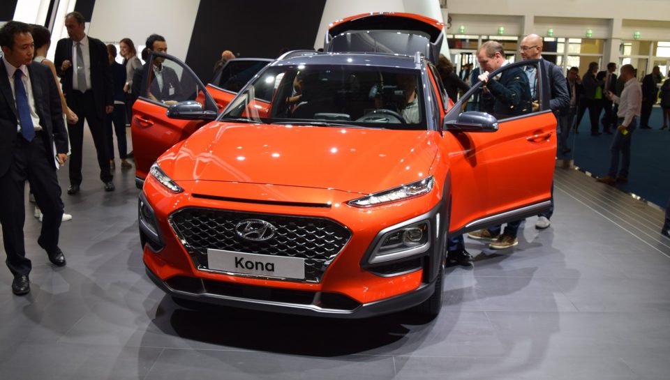 Hyundai Kona frontale – Francoforte 2017