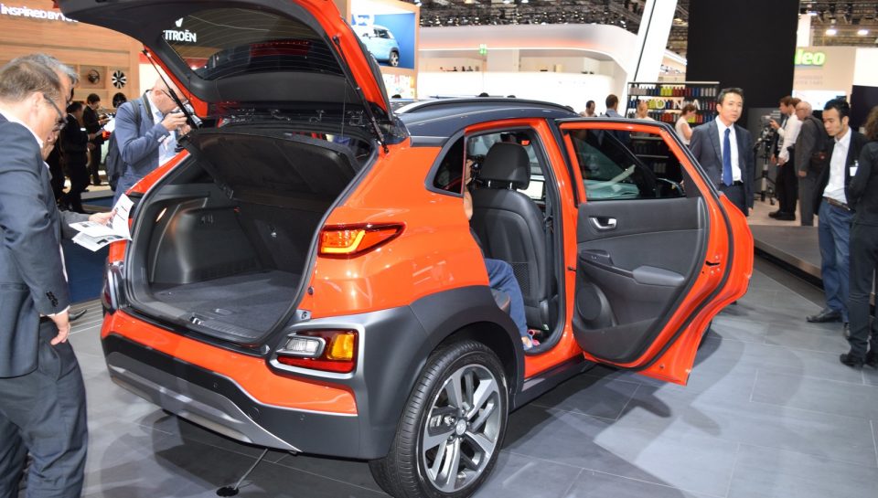 Hyundai Kona porte aperte – Francoforte 2017