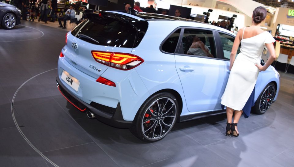 Hyundai i30 N tre quarti posteriore 2 – Francoforte 2017