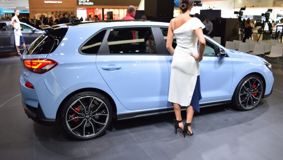 Hyundai i30 N tre quarti posteriore – Francoforte 2017