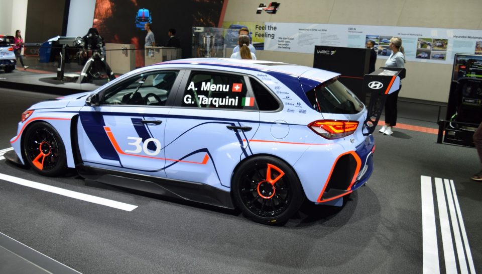 Hyundai i30 TCR tre quarti posteriore – Francoforte 2017