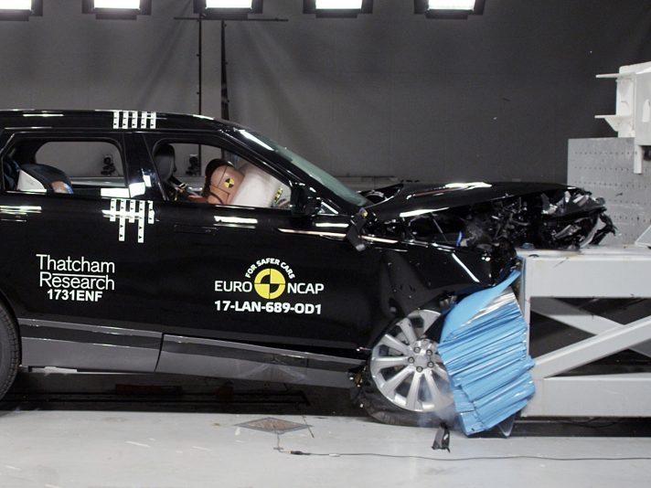 Crash test Euro NCAP ottobre 2017: 5 stelle per la Land Rover Range Rover Velar Crash test Euro NCAP ottobre 2017: 5 stelle per la Land Rover Range Rover Velar