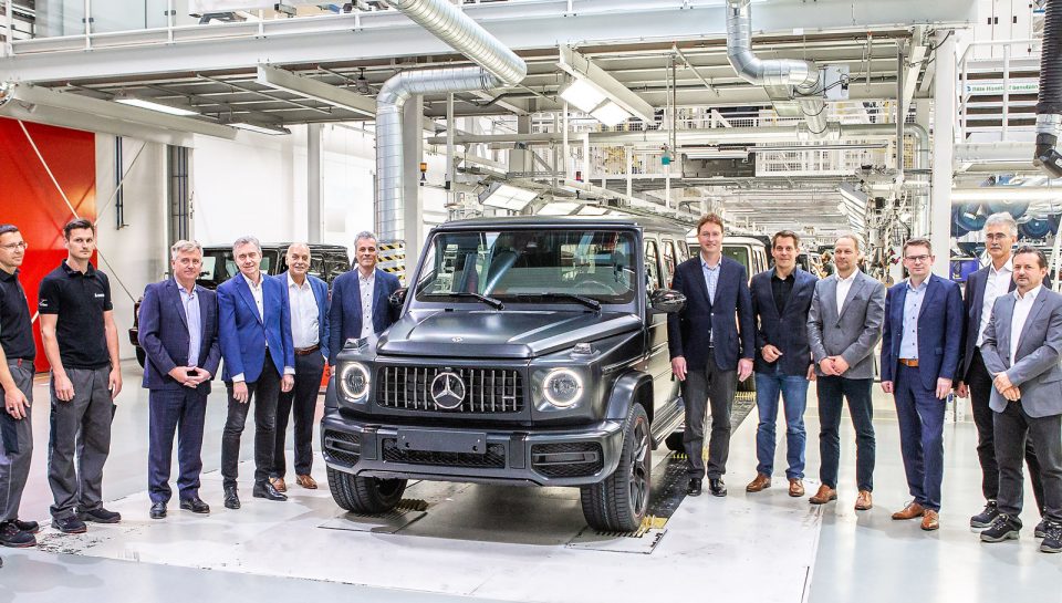 Produktionsstart der neuen Mercedes-Benz G-Klasse in Graz