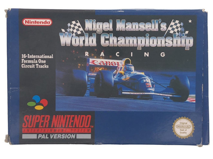 Retro racing games - Nigel Mansell's World Championship Racing