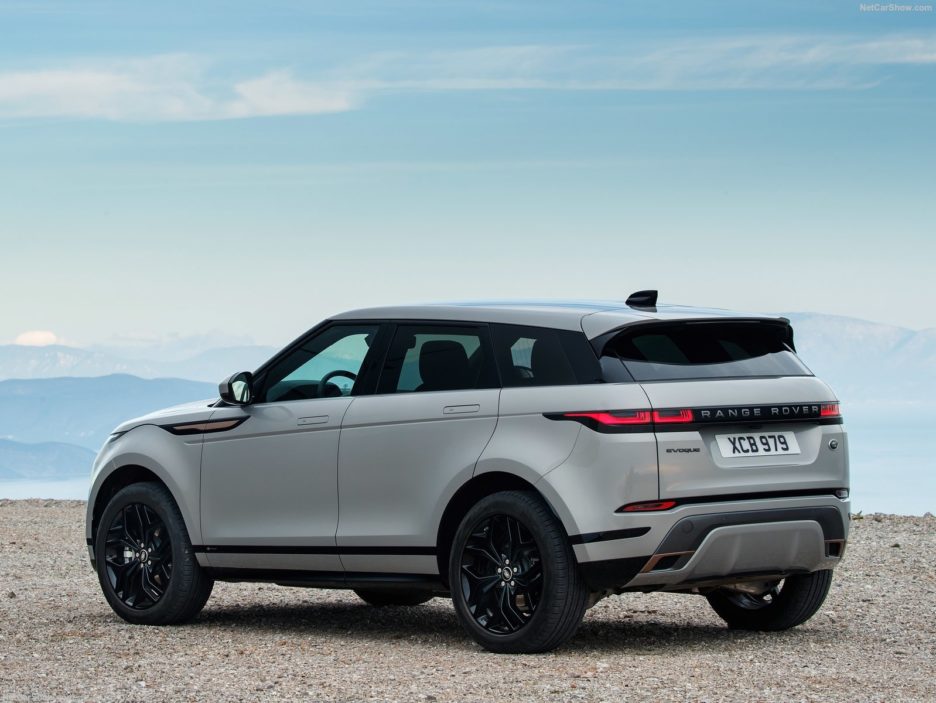 Land Rover Range Rover Evoque tre quarti posteriore