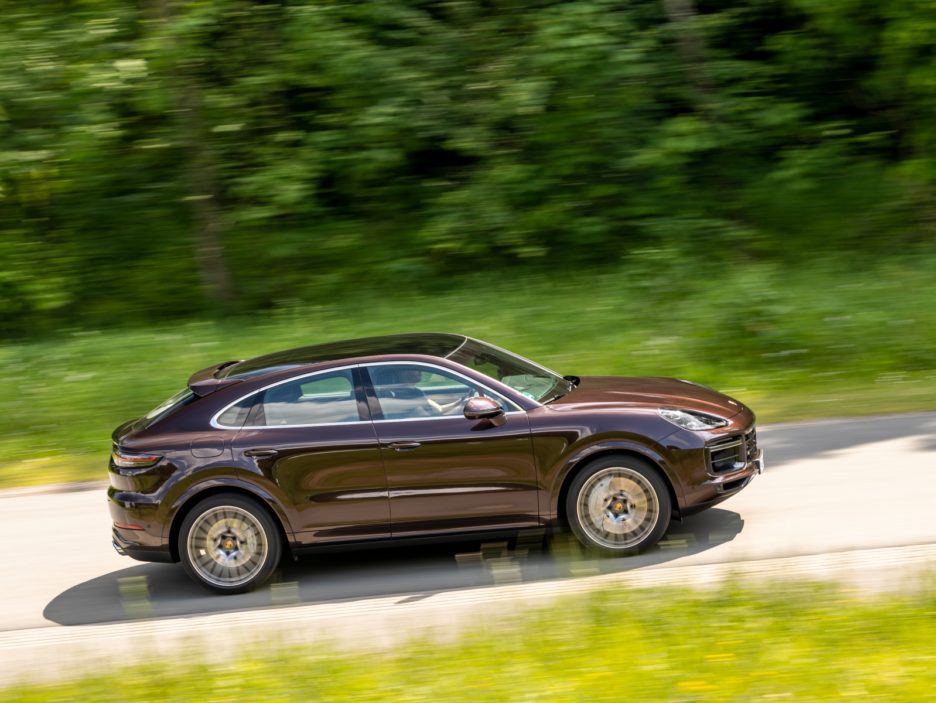 Porsche Cayenne Coupé profilo