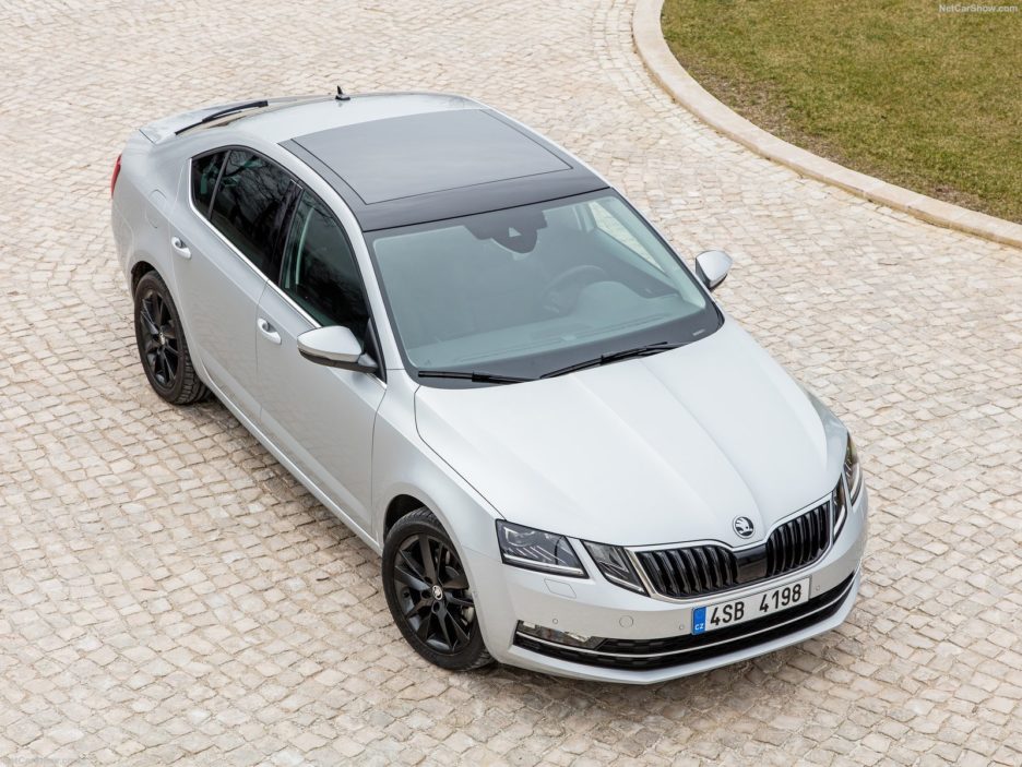 Skoda Octavia vista dall’alto