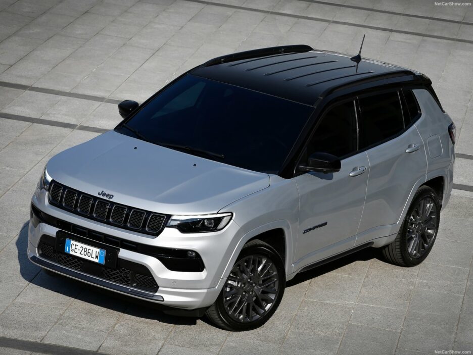 Jeep Compass vista dall’alto