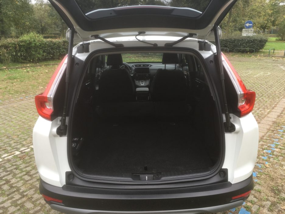 Honda CR-V Hev bagagliaio sedili posteriori abbattuti