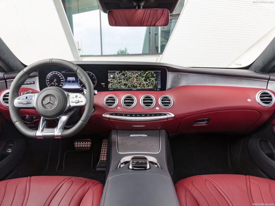 Mercedes classe S Coupé interni