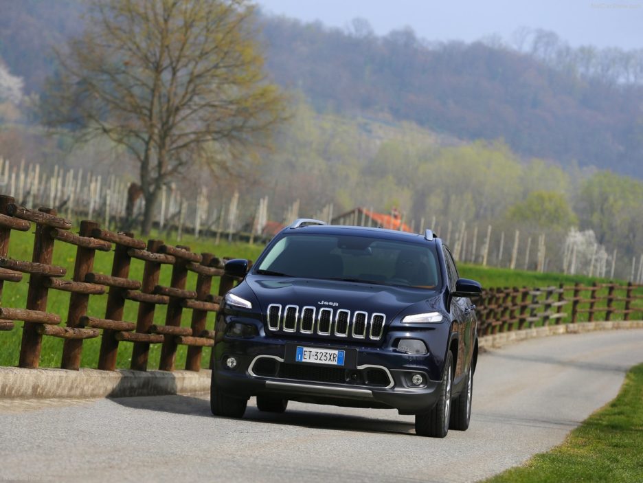 Jeep Cherokee quinta generazione frontale