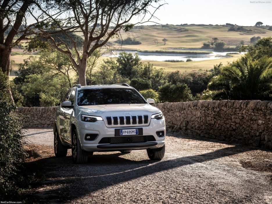 Jeep Cherokee quinta generazione restyling frontale