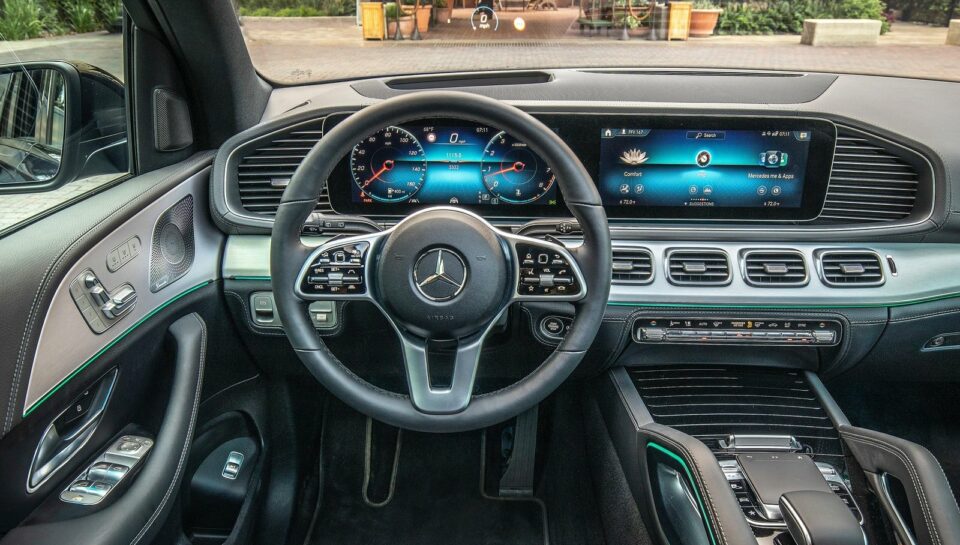 Mercedes GLE interni