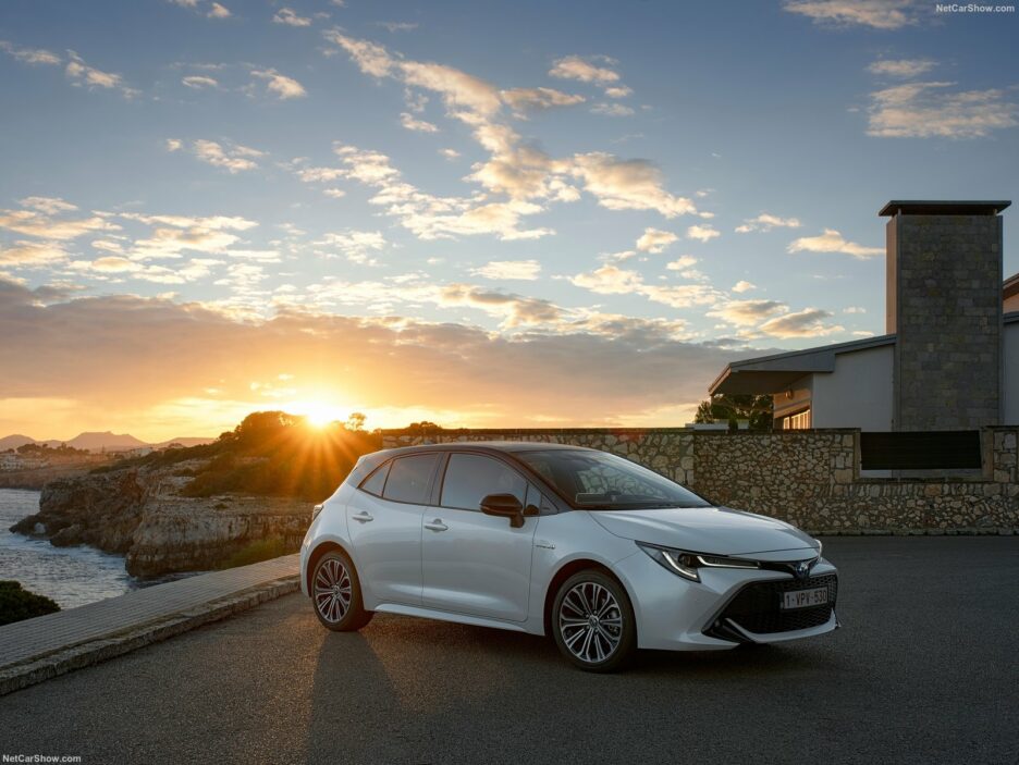 Toyota Corolla vista dall’alto